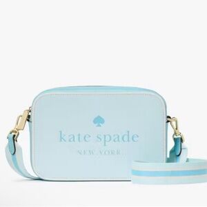 KATE SPADE Oh Snap! Light Teal Crossbody Camera Bag NWT Retails:$289